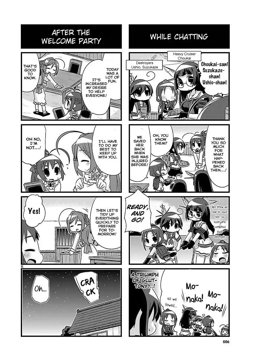 Kantai Collection - Kankore - 4-koma Comic - Fubuki, Ganbarimasu! Chapter 66 6